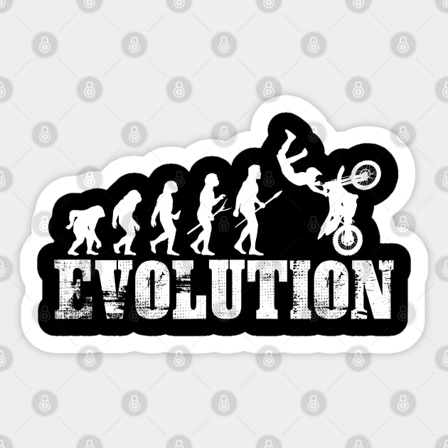 Motocross Bike Motorcycle Dirt Bike Evolution Sticker by Little Treasures